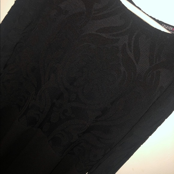 Fashion nova Black lace top romper - Picture 3 of 8